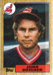1987 Topps Baseball Cards      107     John Butcher